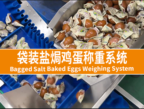 袋裝鹽焗雞蛋稱重系統(tǒng)